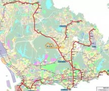 深圳最新確定的93個地鐵站沿線