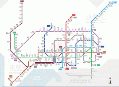 深圳最新地鐵線路圖，根據地鐵找房子