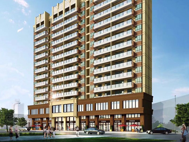 濱海灣新區(qū)《厚街中心公館》三大棟花園小區(qū)