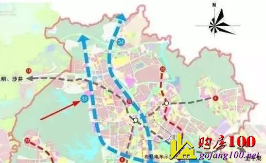 深地鐵33號(hào)線規(guī)劃曝光 龍華將有地鐵利好百萬(wàn)人